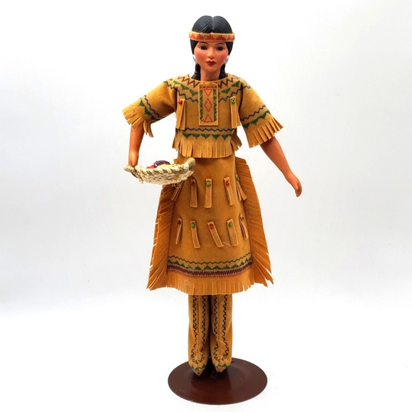 Avon Other - Avon Porcelain Figurine International Collection Tasime Native American Indian